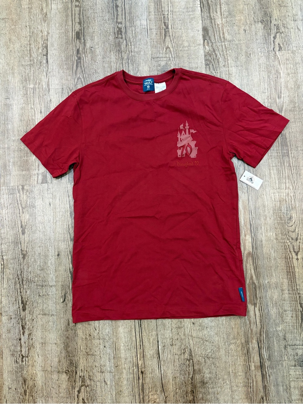 Disneyland Vault Collection 70th Anniversary Tshirt Size XS